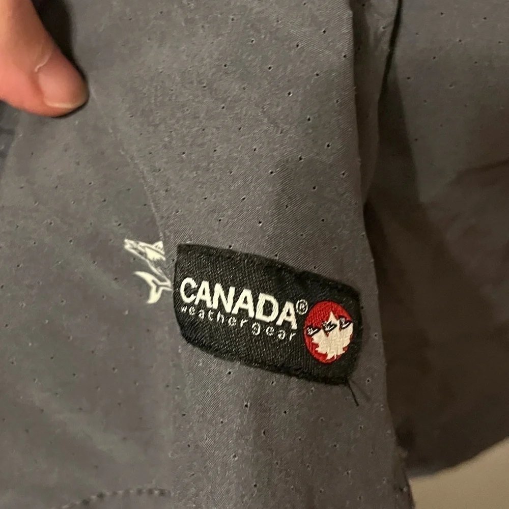 Canada Weathergear Men's Dark Gray Short Sleeve Shirt XXL